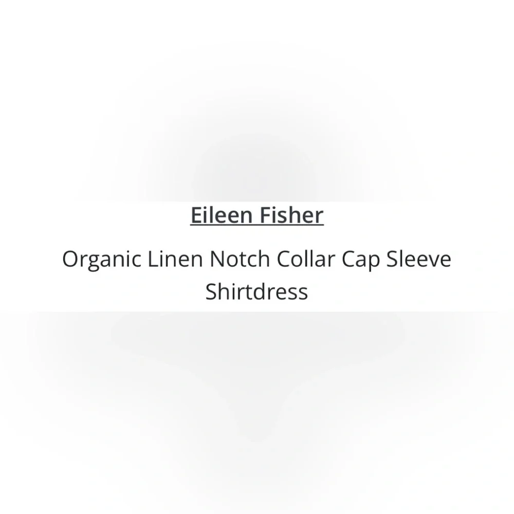Eileen Fisher organic linen dress. Size small excellent condition. - Picture 4 of 5